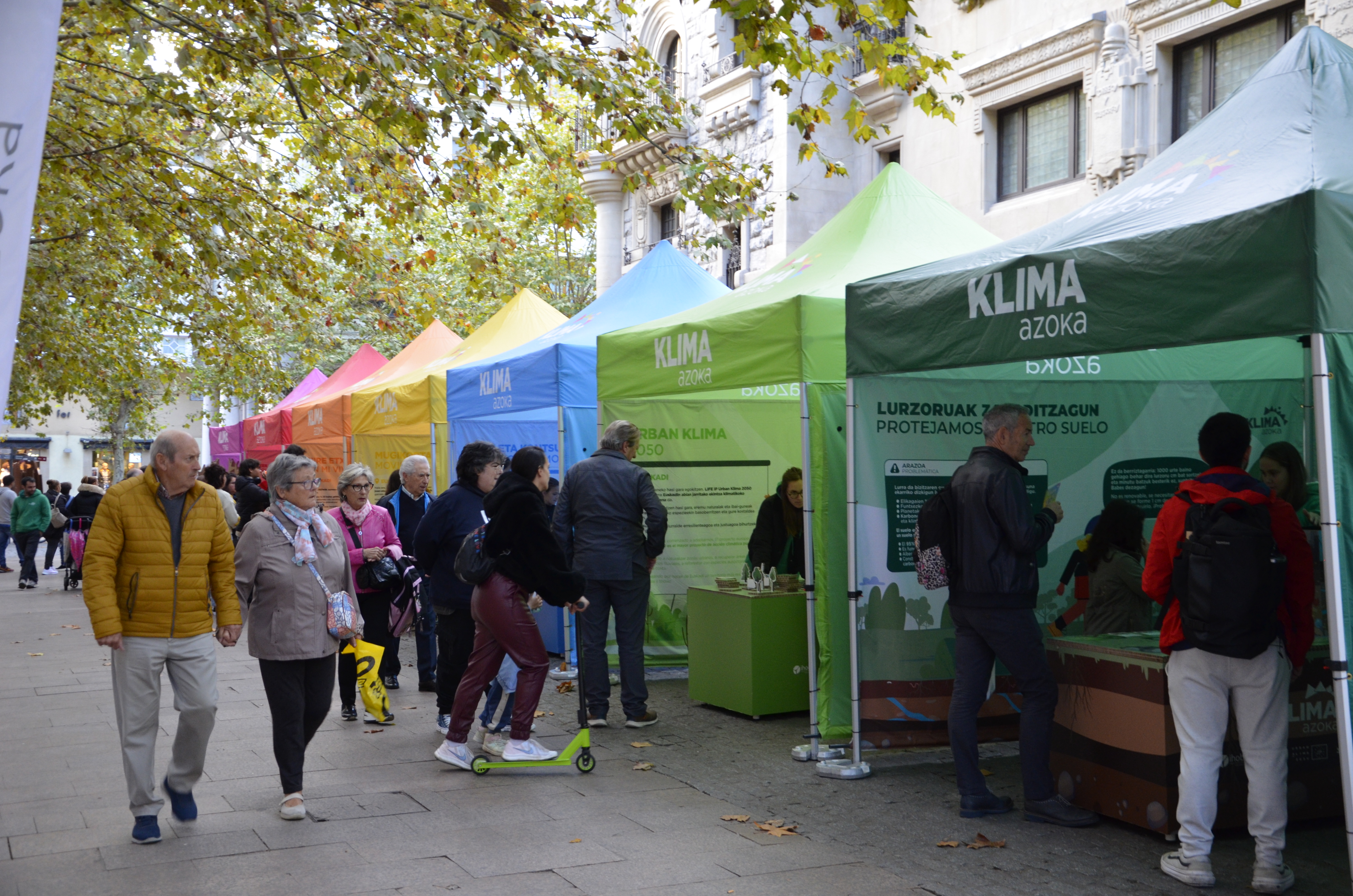La feria itinerante KLIMA Azoka aterrizará en el Ibilaldia 2026 en Bilbao para acercar la sostenibilidad a la ciudadanía