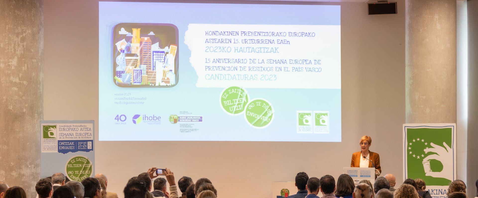 El Ayuntamiento de Vitoria-Gasteiz y la Fundación Alboan, finalistas en los Premios Europeos de la Prevención de Residuos