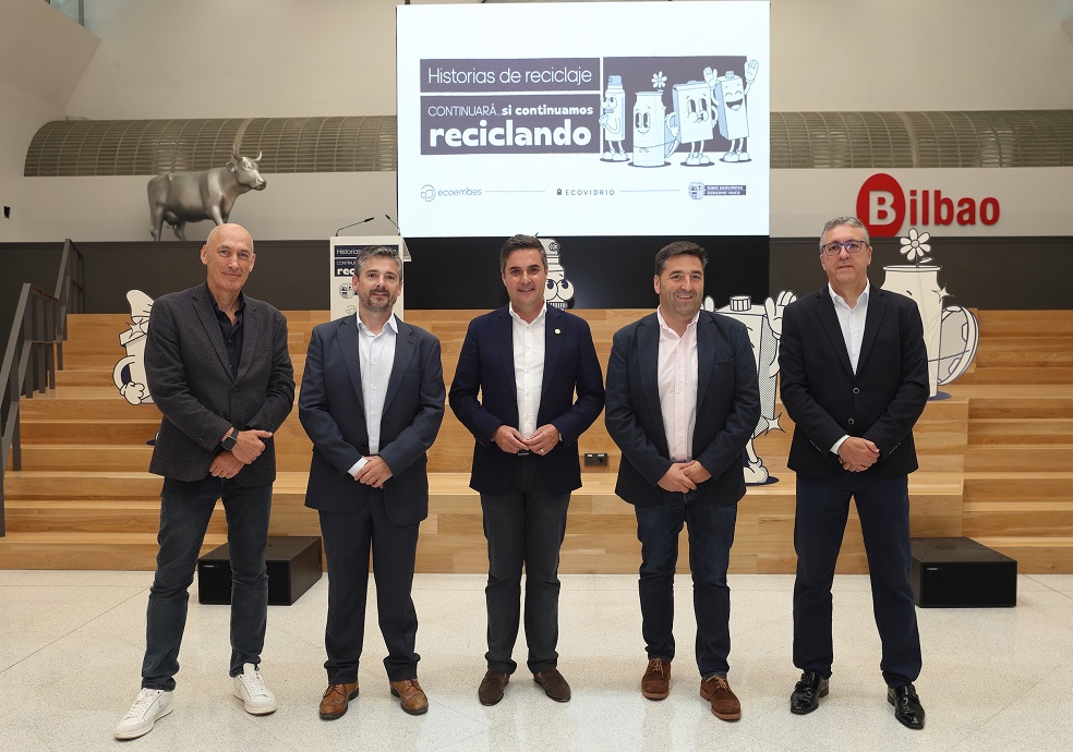 El Gobierno Vasco, Ecovidrio y Ecoembes presentan “Historias de Reciclaje”, una campaña para dar segundas vidas a envases y que Euskadi siga siendo pionera en reciclado