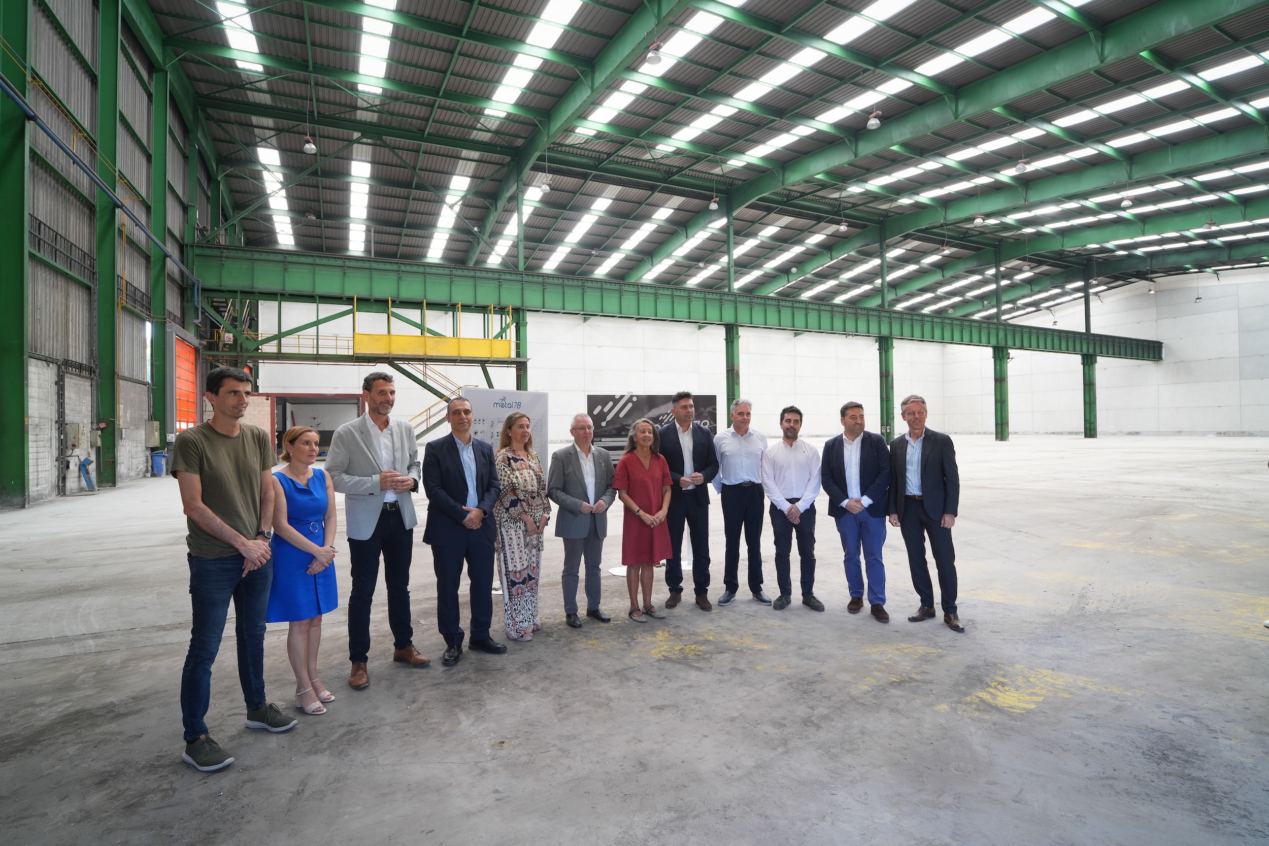 La empresa Metal78, ejemplo del avance de la recuperación del ámbito de Arcelor en Zumarraga