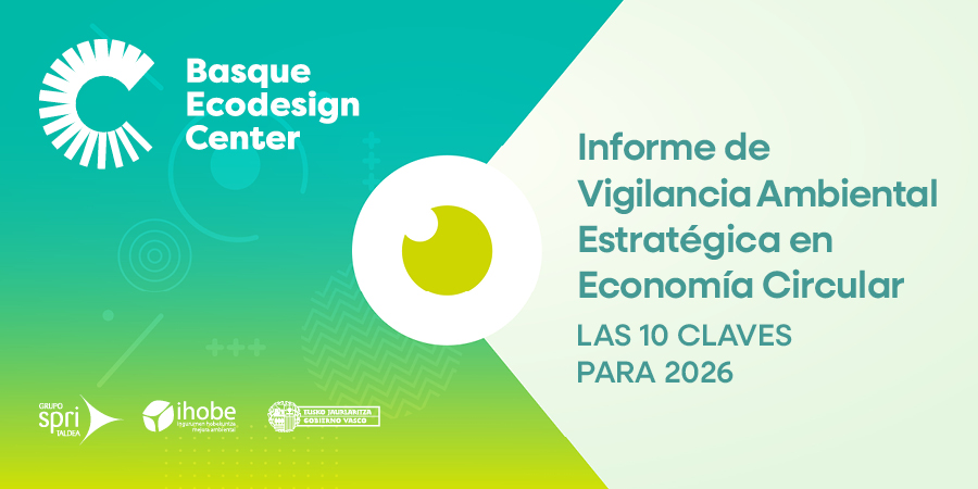 Asegurar el suministro de materiales, aumentar la autosuficiencia e impulsar productos sostenibles europeos, claves en la economía circular de Euskadi para 2026 