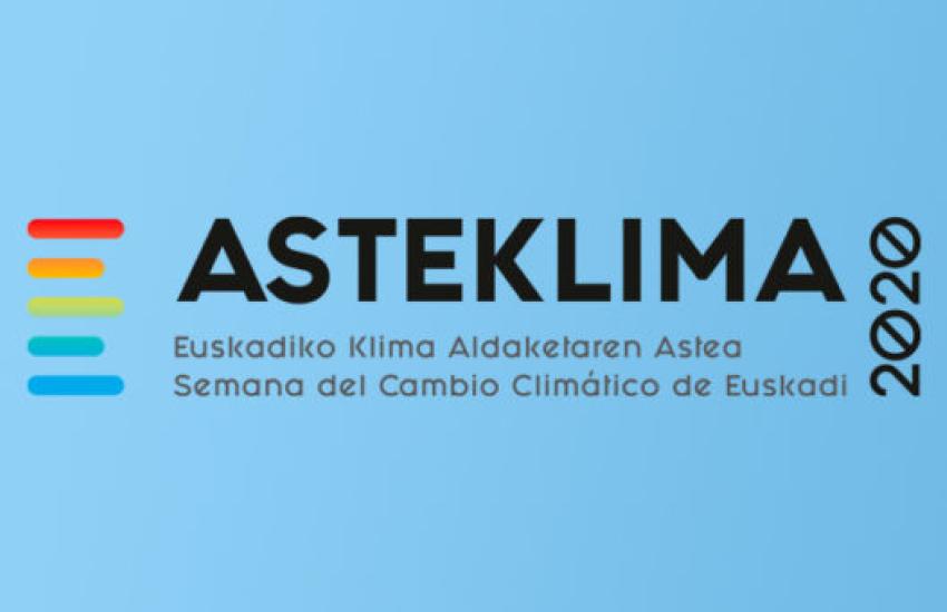 Medio Ambiente aplaza la celebración de los actos de la Semana del Cambio Climático de Euskadi, ASTEKLIMA