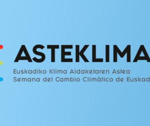 Medio Ambiente aplaza la celebración de los actos de la Semana del Cambio Climático de Euskadi, ASTEKLIMA