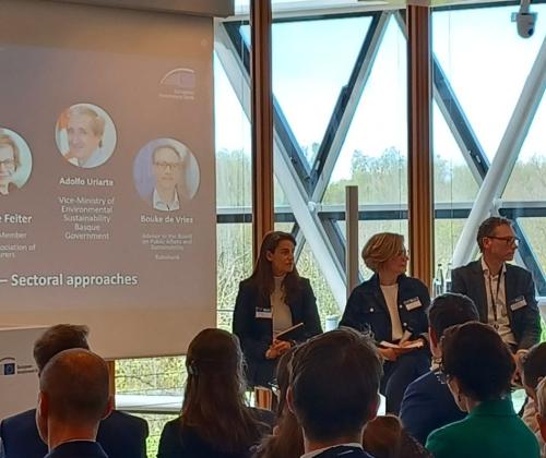 Euskadi comparte su experiencia en adaptación al cambio climático en la conferencia EIB Adaptation Days organizada por el Banco Europeo de Inversiones 