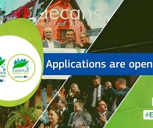 Abierto el plazo de presentación de candidaturas a los premios European Green Capital y Green Leaf Applicants