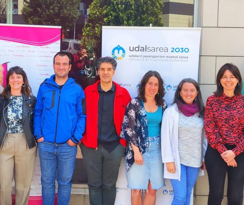 Udalsarea 2030 reúne a municipios de la Mancomunidad de Servicios del Txorierri en un encuentro comarcal en Derio