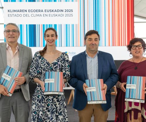 El Gobierno Vasco publica el primer estudio sobre la evolución del clima en Euskadi en los últimos 50 años