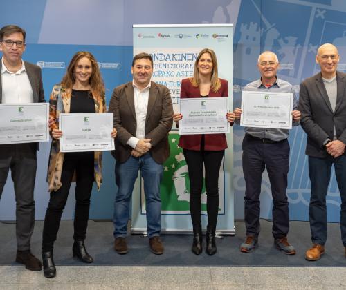 Cuatro proyectos vascos representarán a Euskadi en los Premios de la Semana Europea de Prevención de Residuos
