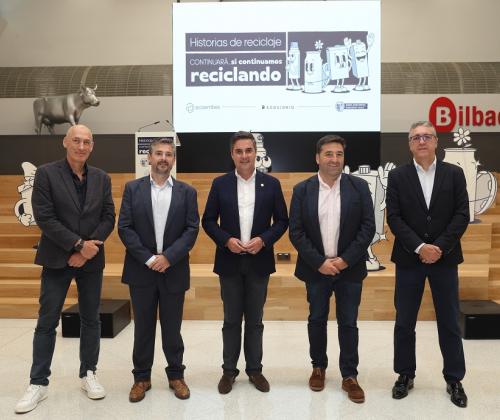 El Gobierno Vasco, Ecovidrio y Ecoembes presentan “Historias de Reciclaje”, una campaña para dar segundas vidas a envases y que Euskadi siga siendo pionera en reciclado