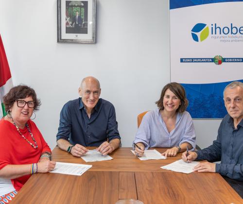 Ihobe y Neiker se alían para impulsar la acción climática