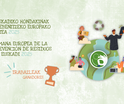 La Diputación Foral de Álava, la empresa Gamesa Gearbox, el barco museo Mater y el centro de FP Mendizabala de Gasteiz, ganadores en Euskadi de los premios de la Semana Europea de Prevención de Residuos 2025
