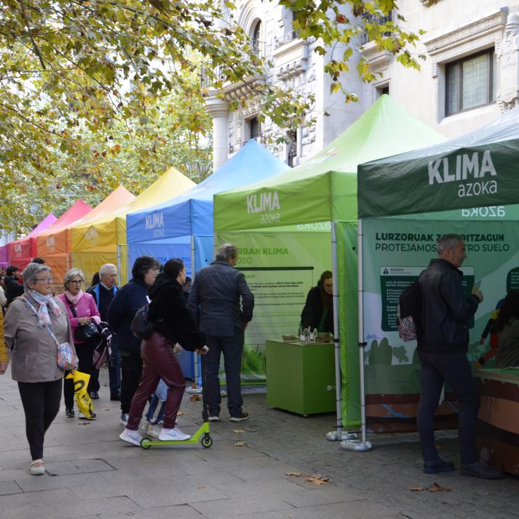 La feria itinerante KLIMA Azoka aterrizará en el Ibilaldia 2026 en Bilbao para acercar la sostenibilidad a la ciudadanía