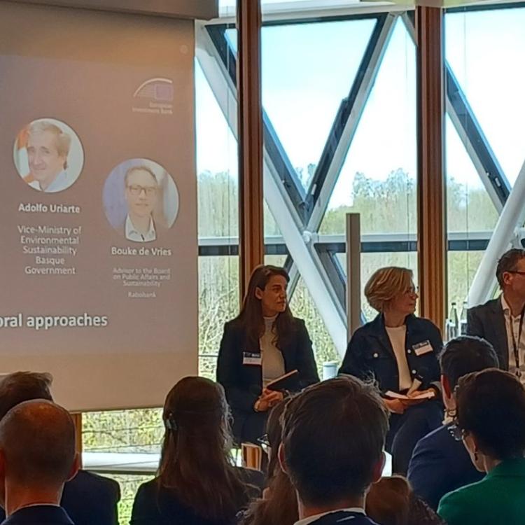 Euskadi comparte su experiencia en adaptación al cambio climático en la conferencia EIB Adaptation Days organizada por el Banco Europeo de Inversiones 