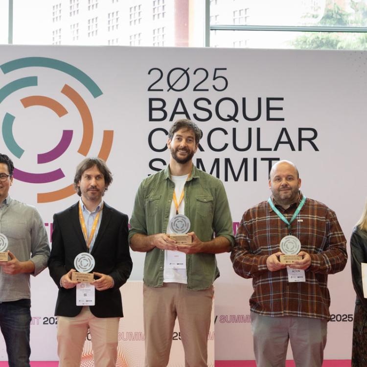 Fagor Ederlan, Somos Oreka, Gamesa Gearbox y Fuelium, premiadas por sus soluciones y productos circulares en el Basque Circular Summit 2025