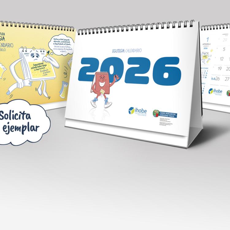 Solicita tu ejemplar del calendario Ihobe 2026