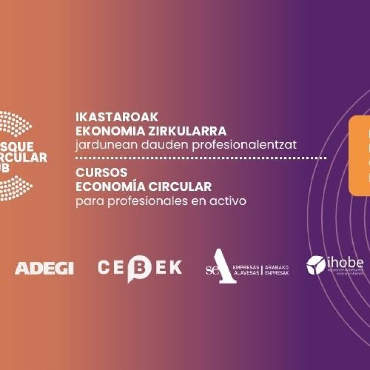 Ihobe abre la convocatoria 2026 del Programa de Formación en Economía Circular para profesionales en activo