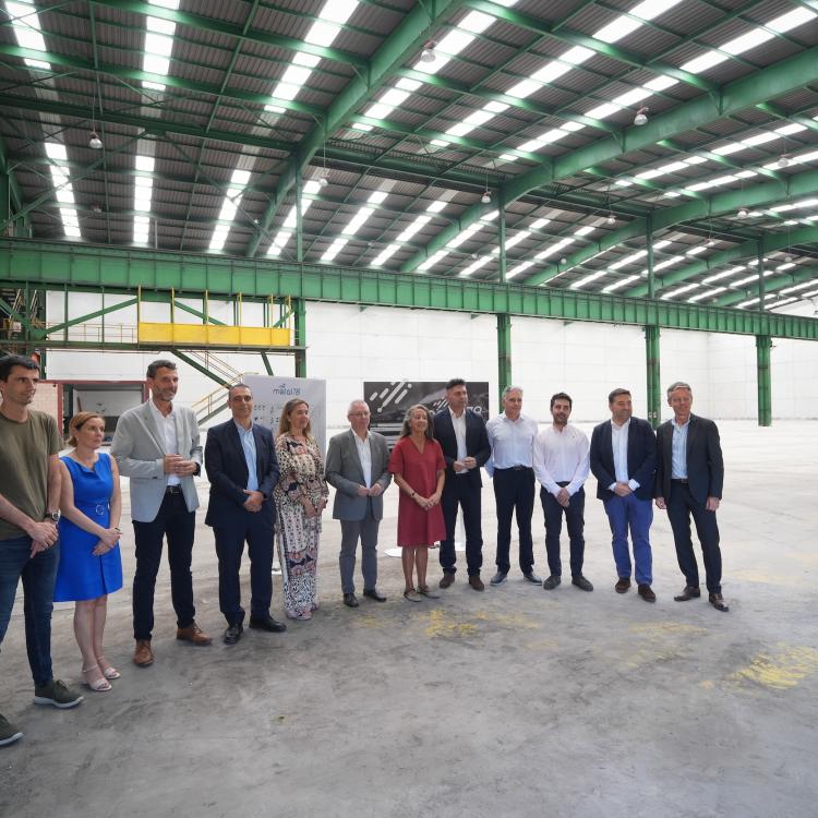 La empresa Metal78, ejemplo del avance de la recuperación del ámbito de Arcelor en Zumarraga