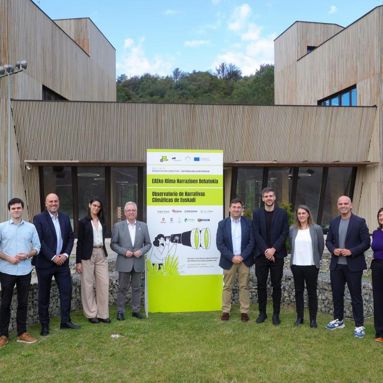El Gobierno Vasco, las tres capitales, las diputaciones forales y se  unen para lanzar el Observatorio de Narrativas Climáticas de  Euskadi, impulsado por Bla Bla Lab